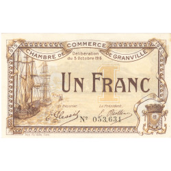 1 Franc - billet de nécessité