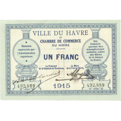 1 Franc - billet de nécessité