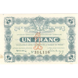 1 Franc - billet de nécessité