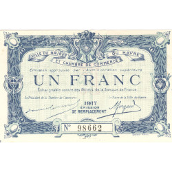 1 Franc - billet de nécessité