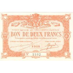 2 Franc - billet de nécessité