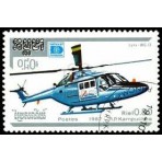 Avions Hélicoptères - 25 timbres différents