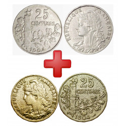 25 centimes Liberté...