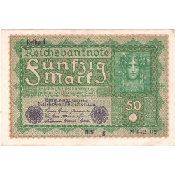 Allemagne 1919 50 Marks