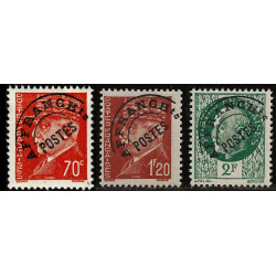 Timbre Préoblitéré n°84/86...