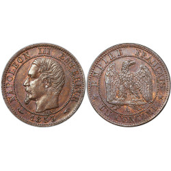 1 Centime Napoléon III Tête...