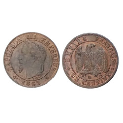 1 Centime Napoléon III Tête...