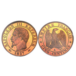 5 Centimes Napoléon III...