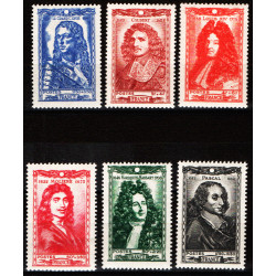 France neuf n°612/617