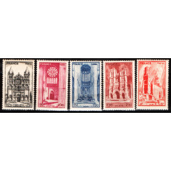 France neuf n°663/667
