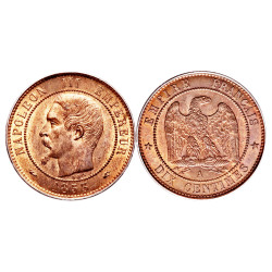 10 Centimes Napoléon III -...