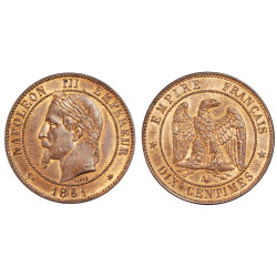 10 Centimes Napoléon III -...