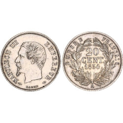 20 Centimes Napoléon III -...