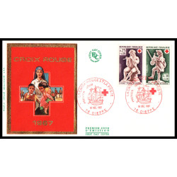 Enveloppe 1er jour 1967 -...