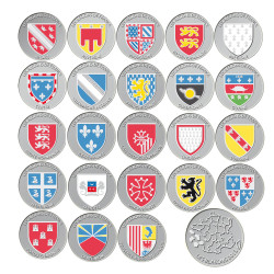 Sélection 10 pièces régions...