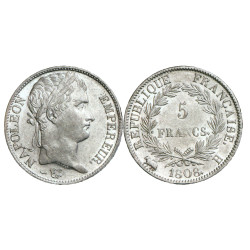 5 Francs Napoléon Empereur...