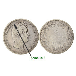 5 Francs Louis Philippe -...