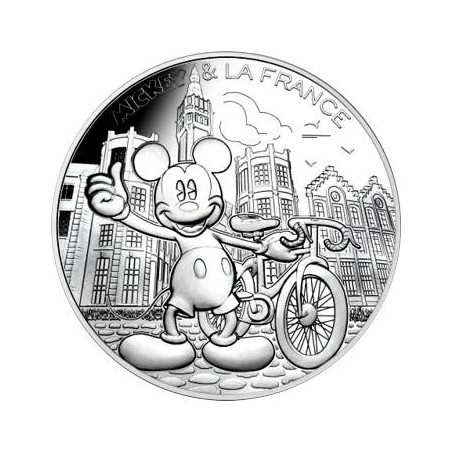 Série de 10 pièces de 10 euros FRANCE 2018 - Mickey® et la France