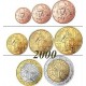 France 2000 : serie de 1 cent a 2 euros