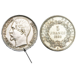 5 Francs Louis Napoléon -...