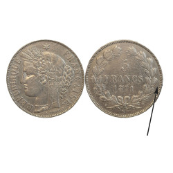 5 Francs Cérès - Argent -...
