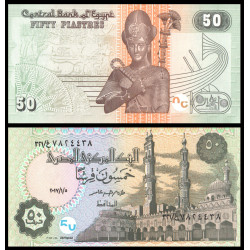 PK62 Egypte -  Billet de 50...