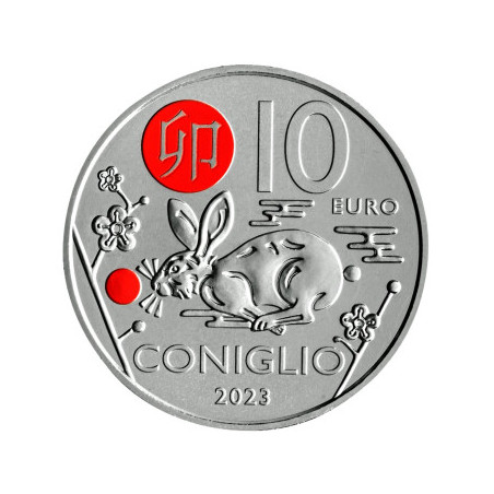Pièce de monnaie en Argent 20 Euro g 1 Millésime 2024 DRAGON - La Poste