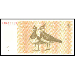 PK39 Lituanie - Billet de 1...