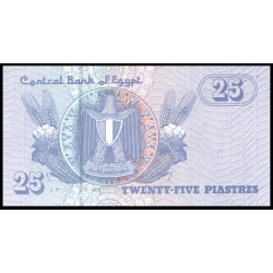 PK57 Egypte - Billet de 25...