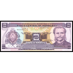 PK72 Honduras - Billet de 2...