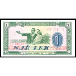 PK40 Albanie - Billet de 1...