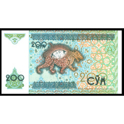PK80 Ouzbekistan - Billet...