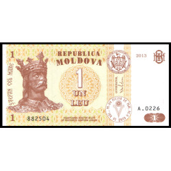 PK8 Moldavie - Billet de 1 Leu