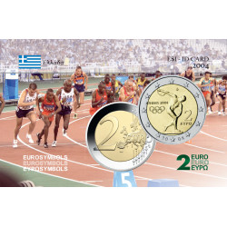 Grèce 2004 JO - Carte...