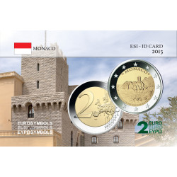 Monaco 2015 Rocher - Carte...
