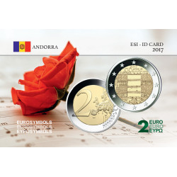 Andorre 2017 Hymne - Carte...