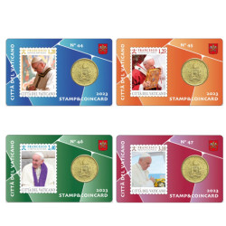 4 Coincards Vatican 2023 50...