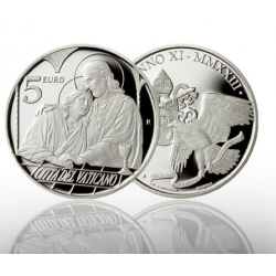Coffret 5 Euros Argent...