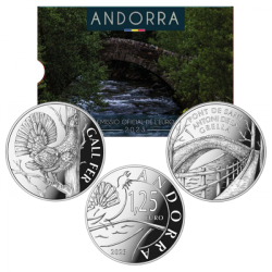 Set 2x1,25€ ANDORRE 2023 -...