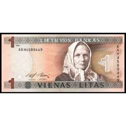 PK53 Lituanie - Billet de 1...