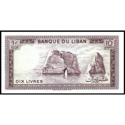 PK63 Liban - Billet de 10...