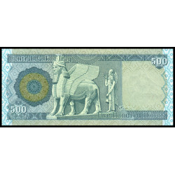 PK92 Irak - Billet de 500...