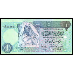 Libye - Billet Kadhafi de 1...