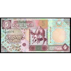 Libye - Billet Kadhafi de 5...