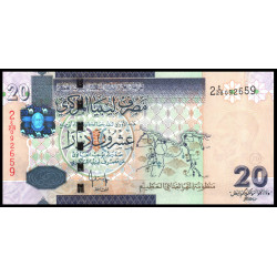Libye - 20 Dinar