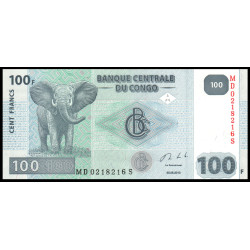 PK92 Congo - 100 Francs