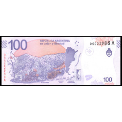 ARGENTINE 2018 - 100 pesos