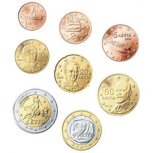 GRECE 2002 - SERIE COMPLETE AVEC LETTRE