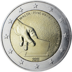 Malte 2011  - 2 euro...