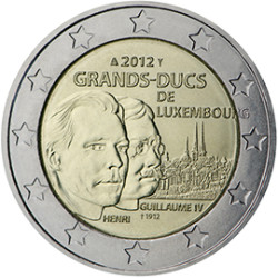Luxembourg 2012 - 2 euro...